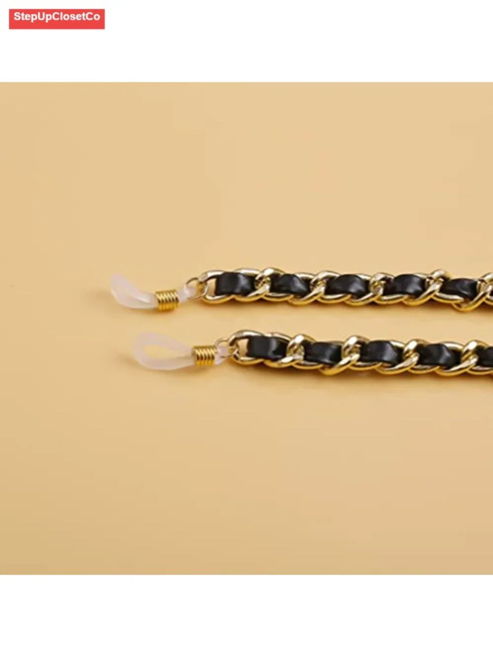 Eyeglass Sunglass Strap Chain Lanyard for Women Aluminum PU Leather